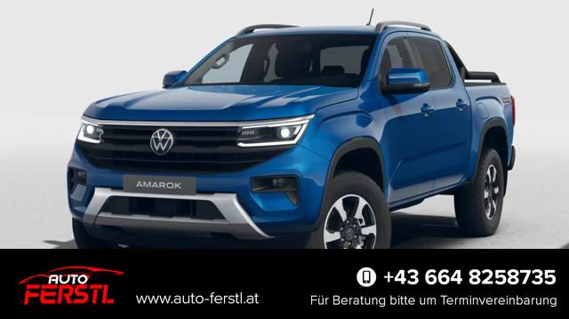 Lagerfahrzeug Volkswagen Amarok - 2.0 TDI 151 kW Life Doppelkabine 4Motion Doka AHK Sperre Matrix Navi
