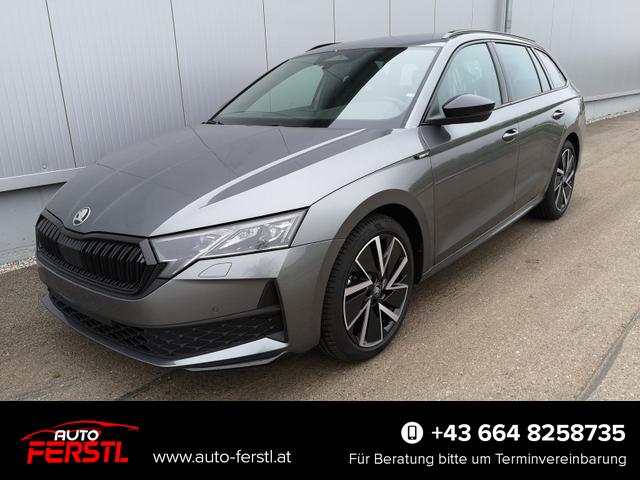 Lagerfahrzeug Skoda Octavia Combi - 2.0 TDI 110 kW Sportline Kombi DSG Matrix AHK Navi ACC el. Hk 18 Zoll