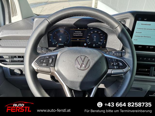 Vorlauffahrzeug Volkswagen T7 Kastenwagen - 2.0 TDI 110 kW KR Transporter DSG 9 Sitzer Kamera AHK GV5