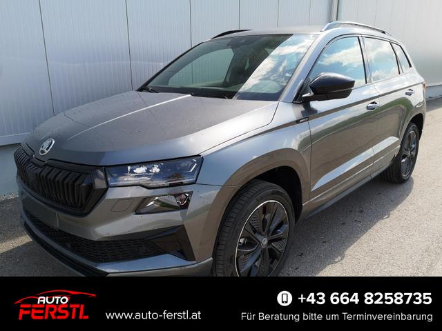 Vorlauffahrzeug Skoda Karoq - Sportline 1.5TSI DSG AHK Matrix ACC Navi