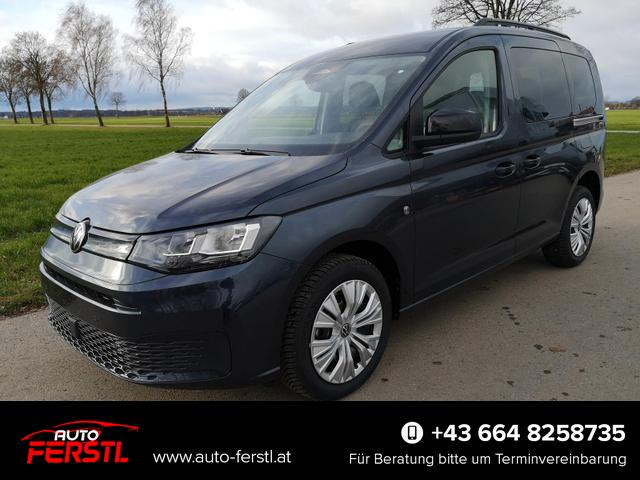 Vorlauffahrzeug Volkswagen Caddy - Basis 2.0TDI ACC Kam GV5 App AHK Reling