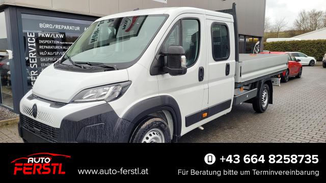 Lagerfahrzeug Citro&euml;n Jumper Pritsche - 35 L4 Heavy BlueHDi 140 Doppel 140 Klima Kamera Tempo