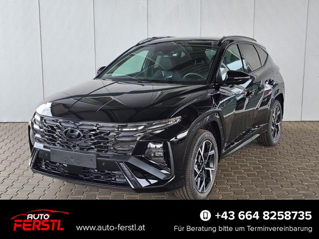 Lagerfahrzeug Hyundai TUCSON - N-Line X 1.6 T-GDI 4WD HEV / Panoramadach 4x Shz ACC Head-Up Krell-Soundsystem E-Klappe Matrix-LED E-Sitze Alu 19"