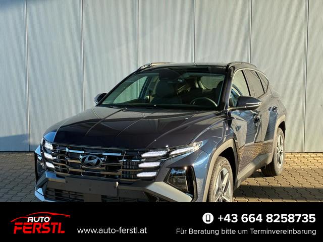 Lagerfahrzeug Hyundai TUCSON - Premium 1.6 T-GDI 2WD 48V DCT / Matrix-LED 4x Shz E-Klappe ACC Tempomat Kamera Alu 18" Panodach