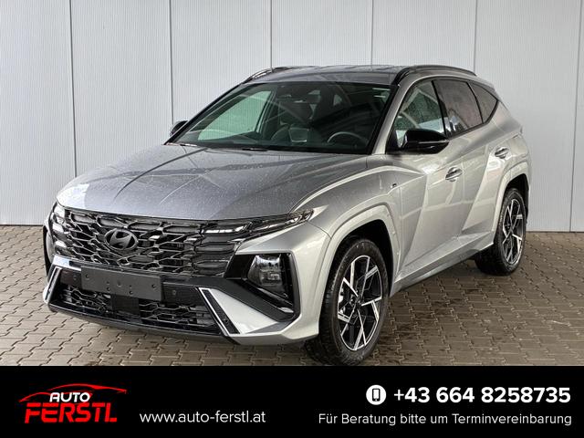 Lagerfahrzeug Hyundai TUCSON - N Line 1.6 T-GDi 4WD HEV / Head-Up ACC 4x Shz Krell-Soundsystem E-Klappe Matrix-LED E-Sitze Alu 19"