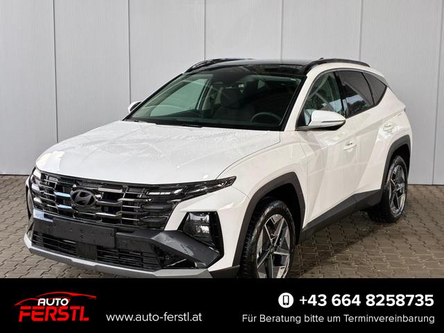 Lagerfahrzeug Hyundai TUCSON - E-Motion 1.6 T-GDi 2WD HEV / Panoramadach ACC LED Sitz   Lenkradheizung Navi PDC V&H Kamera Alu 18"