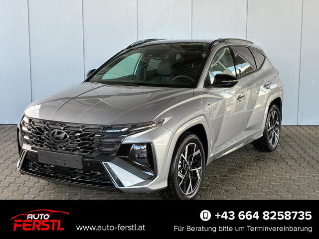 Lagerfahrzeug Hyundai TUCSON - N-Line X 1.6 T-GDI 4WD HEV / Panoramadach 4x Shz ACC Head-Up Krell-Soundsystem E-Klappe Matrix-LED E-Sitze Alu 19"