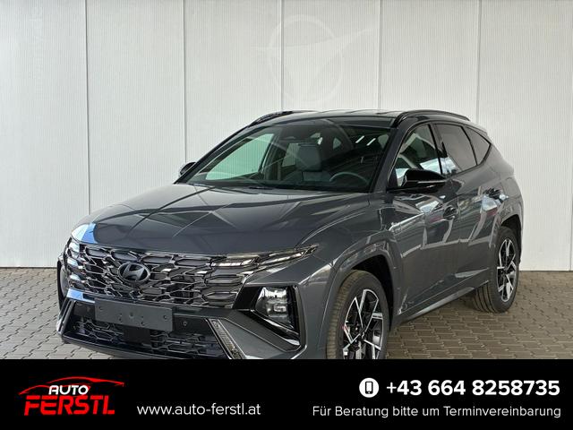 Lagerfahrzeug Hyundai TUCSON - N-Line x HEV 2WD Automatik / Head-Up ACC Sitz Lenkradheiz. Sitzbel&uuml;ftung/ Krell E-Klappe Matrix LED Alu 19''