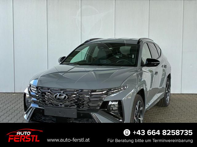 Lagerfahrzeug Hyundai TUCSON - N-Line x HEV 2WD Automatik / Head-Up ACC Sitz Lenkradheiz. Sitzbel&uuml;ftung/ Krell E-Klappe Matrix LED Alu 19''