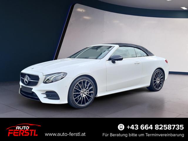 Gebrauchtfahrzeug Mercedes-Benz E-Klasse Cabriolet - E 400 d 4Matic (238.423) 400d Cabrio AMG SitzKlima Navi Burmester 360°