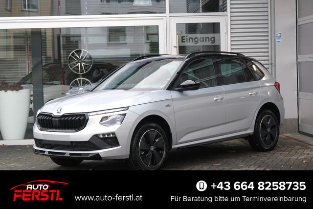 Lagerfahrzeug Skoda Kamiq - Monte Carlo 1.0 TSI DSG AHK Matrix Panodach Kamera Garantie App-Navi