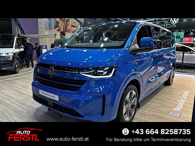 Bestellfahrzeug, konfigurierbar Volkswagen T7 Caravelle - Style 100 kW BEV vollelektrisch, Heckantrieb, 8 Sitze, Navigationssystem Discover Media, Klimaautomatik 3 Zonen, dunkel eingef&auml;rbte Scheiben, Fahrerassistenzpaket Plus,