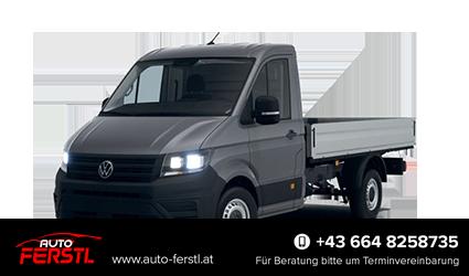 Vorlauffahrzeug Volkswagen Crafter Pritschenwagen - Einzelkabine Pritsche 35 lang L4 FWD (Einzelkabine FWD) 2.0 TDI 130kW (177 PS) 6-Gang Schaltgetriebe