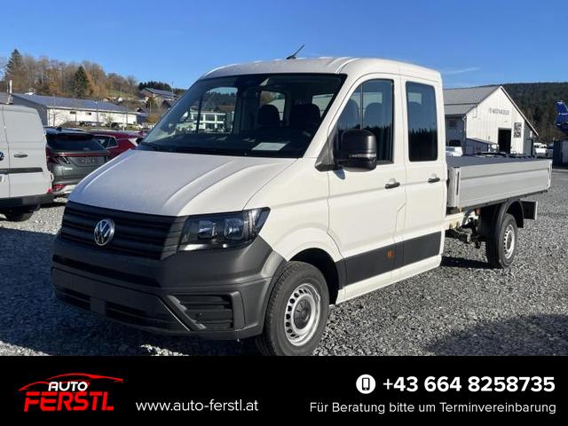 Lagerfahrzeug Volkswagen Crafter Pritschenwagen - Pritsche 35 DOKA L4 FWD (Pritsche FWD) 2.0 TDI 103kW (140 PS) 6-Gang-Schaltgetriebe