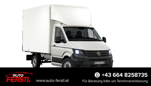 Vorlauffahrzeug Volkswagen Crafter - Leichtbaukoffer 35 L3 (Leichtbaukoffer L3) 2.0 TDI 103kW (140 PS) 6-Gang Schaltgetriebe