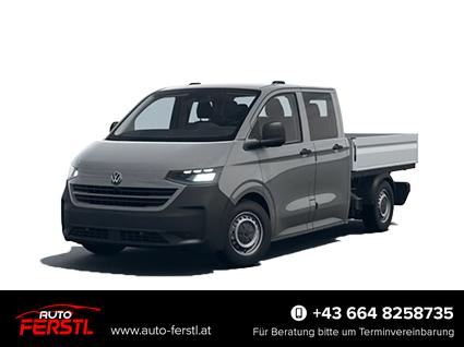 Vorlauffahrzeug Volkswagen Transporter Pritsche - Doppelkabine langer Radstand DoKa (Doppelkabine Radstand) 2.0 TDI 110kW (150 PS) 6-Gang Schaltgetriebe