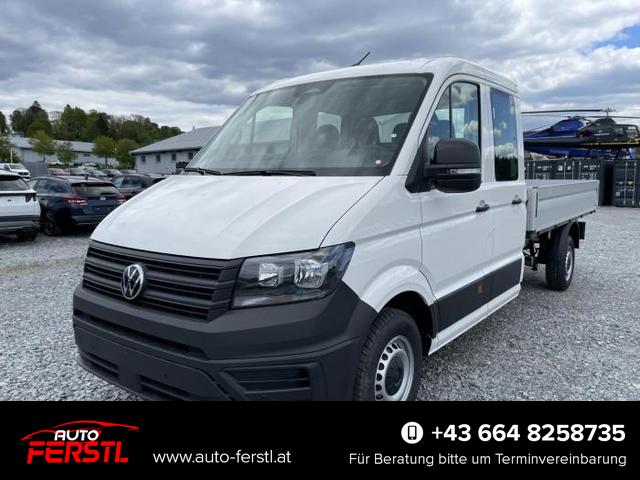 Lagerfahrzeug Volkswagen Crafter - Doppelkabine Pritsche 35 DOKA L4 (Doppelkabine) 2.0 TDI 103kW (140 PS) 6-Gang-Schaltgetriebe