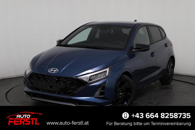 Lagerfahrzeug Hyundai i20 - Blackline (Blackline) 1.0 T-GDI 66kW (90 PS) 7-Gang DCT