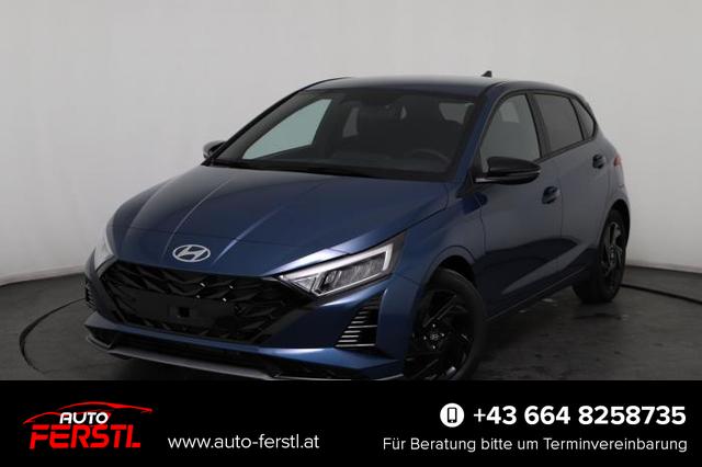 Lagerfahrzeug Hyundai i20 - Blackline (Blackline) 1.0 T-GDI 66kW (90 PS) 7-Gang DCT