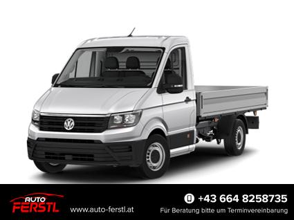 Vorlauffahrzeug Volkswagen Crafter Pritschenwagen - Einzelkabine Pritsche 35 EK L3 (Einzelkabine) 2.0 TDI 103kW (140 PS) 6-Gang-Schaltgetriebe