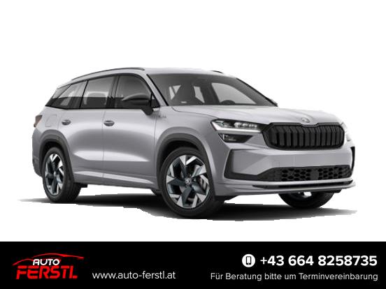 Vorlauffahrzeug Skoda Kodiaq - Sportline (Sportline) 1.5 TSI mHEV 110kW (150 PS) 7-Gang-DSG
