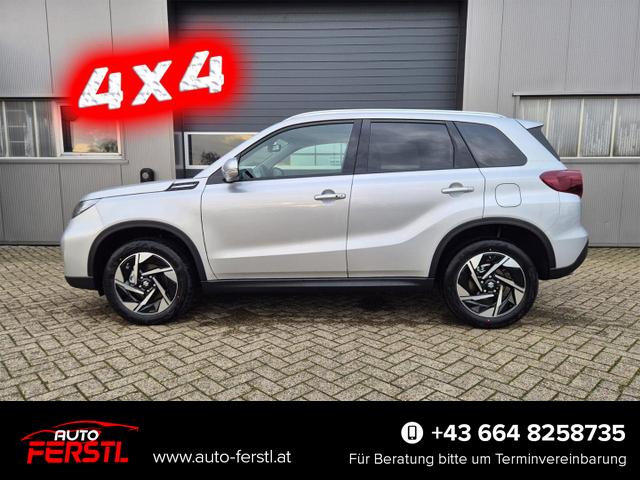 Lagerfahrzeug Suzuki Vitara - Comfort  110PS Automatik MHEV 4x4 ALLGRIP 1.4 Boosterjet Allrad Teilleder Navi Klimaautomatik Sitzheizung ACC PDC v h R&uuml;ckf.Kamera Suzuki-Radio Apple CarPlay Android Auto Touchscreen 2xKeyless 17-LM