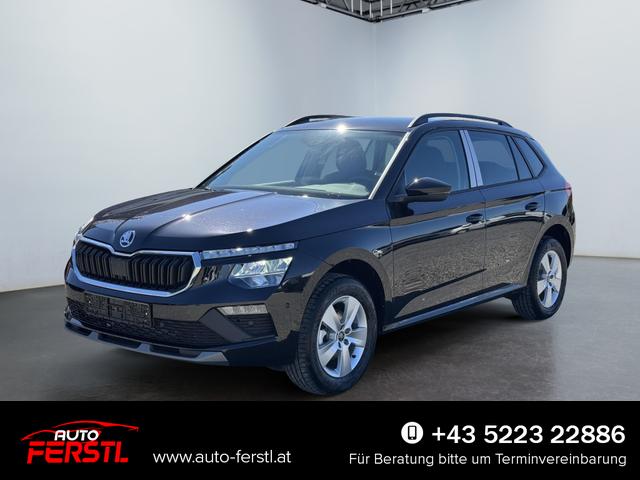 Lagerfahrzeug Skoda Kamiq - Extra Plus 1,5 TSI DSG 2Zokli 2x Einparkhilfe Anh&auml;ngerkupplung 10Zoll Cockpit el.Heckklappe Kessy Sitzheizung