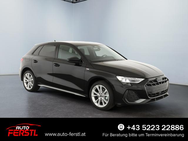 Vorlauffahrzeug Audi A3 - TFSI 150 S tronic line AHK Matrix ACC elHk SpSi 3JG