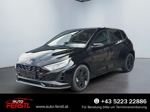 Lagerfahrzeug Hyundai i20 - Black Edition 1,0 T GDI DCT-7 Navigation 16 Zoll Kamera PDC Sitzheizung