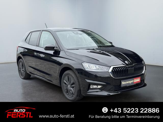 Lagerfahrzeug Skoda Fabia - Extra Plus 1,5 TSI 2 ZoKlima ACC Navi 2x Einparkhilfe Kessy beheiztes Lenkrad Sitzheizung Sunset 5J Garantie