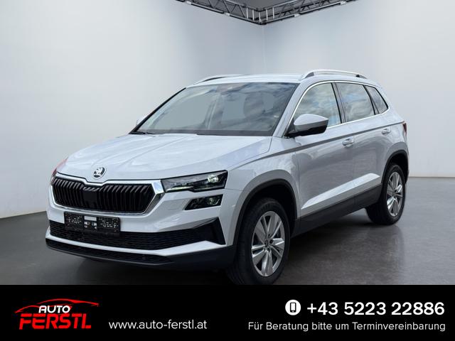 Lagerfahrzeug Skoda Karoq - Extra Plus 2,0 TDI DSG 2Zoklima 2xEinparkhilfe AHK Kamera Sitzheizung beheiztes Lenkrad