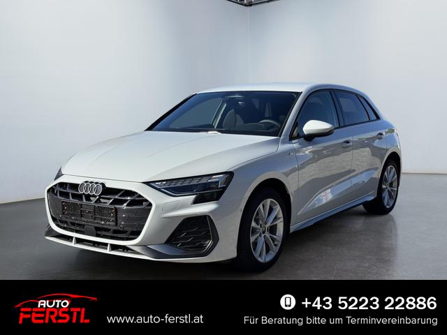 Lagerfahrzeug Audi A3 - TFSI 150 S tronic line AHK Matrix ACC elHk SpSi 3JG