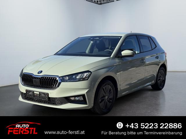 Lagerfahrzeug Skoda Fabia - Extra Plus 1,5 TSI 2 ZoKlima ACC Navi 2x Einparkhilfe Kessy beheiztes Lenkrad Sitzheizung Sunset 5J Garantie