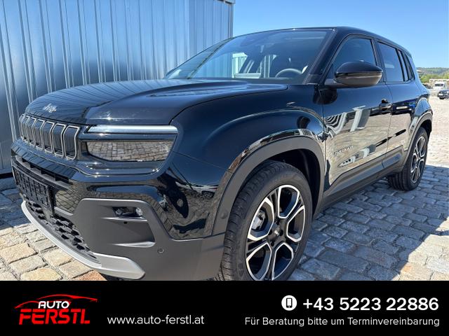 Lagerfahrzeug Jeep Avenger - SUMMIT-BEV-115 kW-NAVI-WINTER-SCHIEBEDACH-DAB-AndroidAuto&AppleCarPlay-ACC-KLIMA-LED-SHZ-PDC-KAMERA-ALU18"-sofort