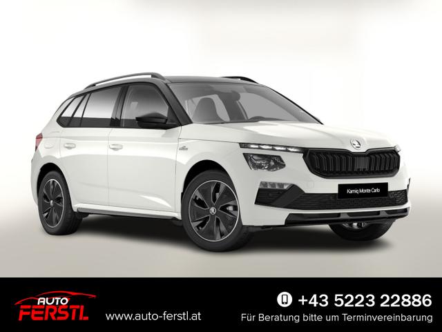 Lagerfahrzeug Skoda Kamiq - Monte Carlo MonteC Pano Matrix ACC Kam SHZ Kessy SunS