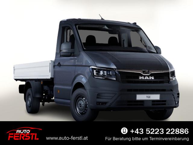 Lagerfahrzeug MAN TGE - Pritsche 2.0 TDI 177 Temp PDC SmartL 3-S