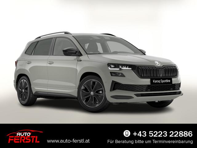 Vorlauffahrzeug Skoda Karoq - Sportline DSG Sportl Pano Matrix Nav 360&deg; Canton ACC