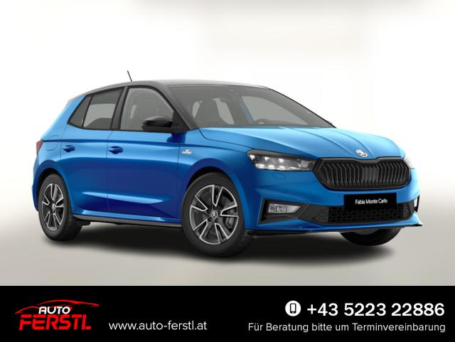 Lagerfahrzeug Skoda Fabia - Monte Carlo DSG MonteC ACC Kessy SHZ SunS LaneA PDC