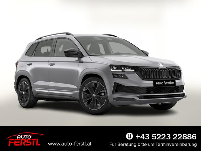 Vorlauffahrzeug Skoda Karoq - Sportline DSG Sportl Pano Matrix Nav 360&deg; Canton ACC