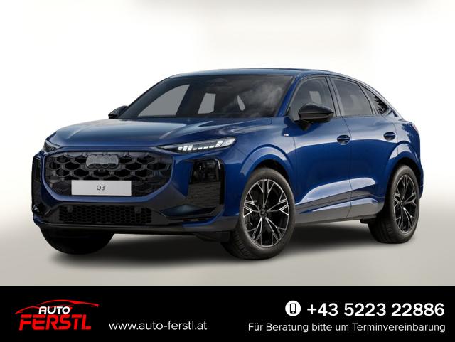 Lagerfahrzeug Audi Q3 Sportback - S line TFSI 204 2xS Tech  19Z eHK Kam