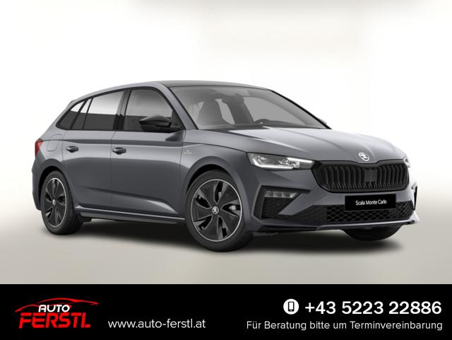 Lagerfahrzeug Skoda Scala - Monte Carlo DSG MonteC Pano Matrix Nav ACC SideA Kam