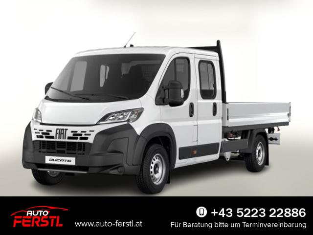 Vorlauffahrzeug Fiat Ducato - Pritsche DoKa 35 AT L4 7S TechP Temp Kam