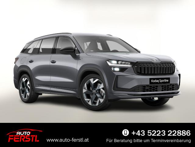 Lagerfahrzeug Skoda Kodiaq - Sportline Sportl StandH 7-S HUD 360" ACC Nav SunS