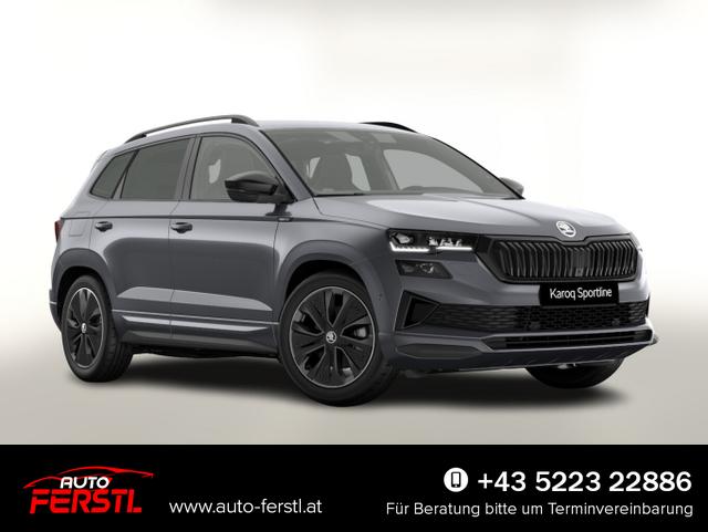 Vorlauffahrzeug Skoda Karoq - Sportline DSG Sportl Pano Matrix Nav 360&deg; Canton ACC