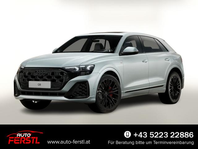 Vorlauffahrzeug Audi Q8 - S line TFSI e 2xS 22Z Laser Pano Tour Leder HUD