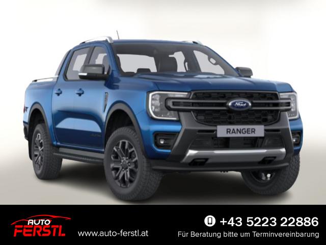 Lagerfahrzeug Ford Ranger - Wildtrak DoKa AHK ACC LED SHZ Nav Kam 18Z
