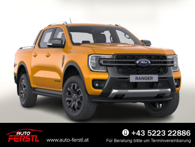 Lagerfahrzeug Ford Ranger - Wildtrak DoKa AHK ACC LED SHZ Nav Kam 18Z