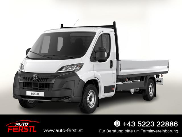 Vorlauffahrzeug Peugeot Boxer - Pritsche 435 AT L4 AHK CarPlay VisibP ERad