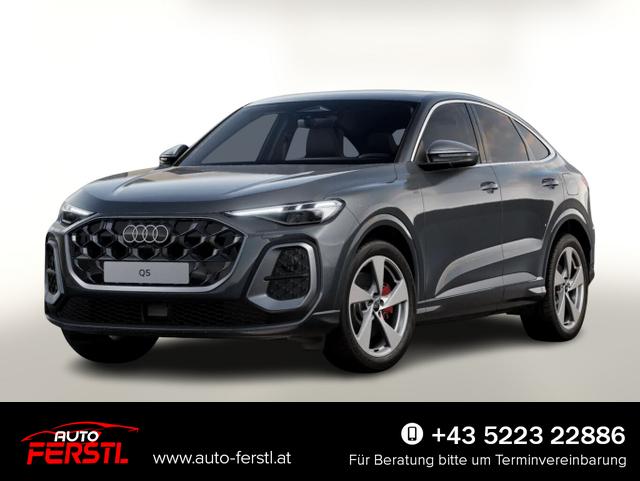 Vorlauffahrzeug Audi Q5 Sportback - S line Sportb e-hybrid 2xS Tech 20Z Leder PrivG