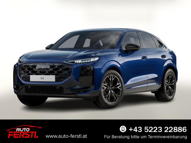 Vorlauffahrzeug Audi Q3 Sportback - quattro 2xS line Tech  KlimaP 19Z